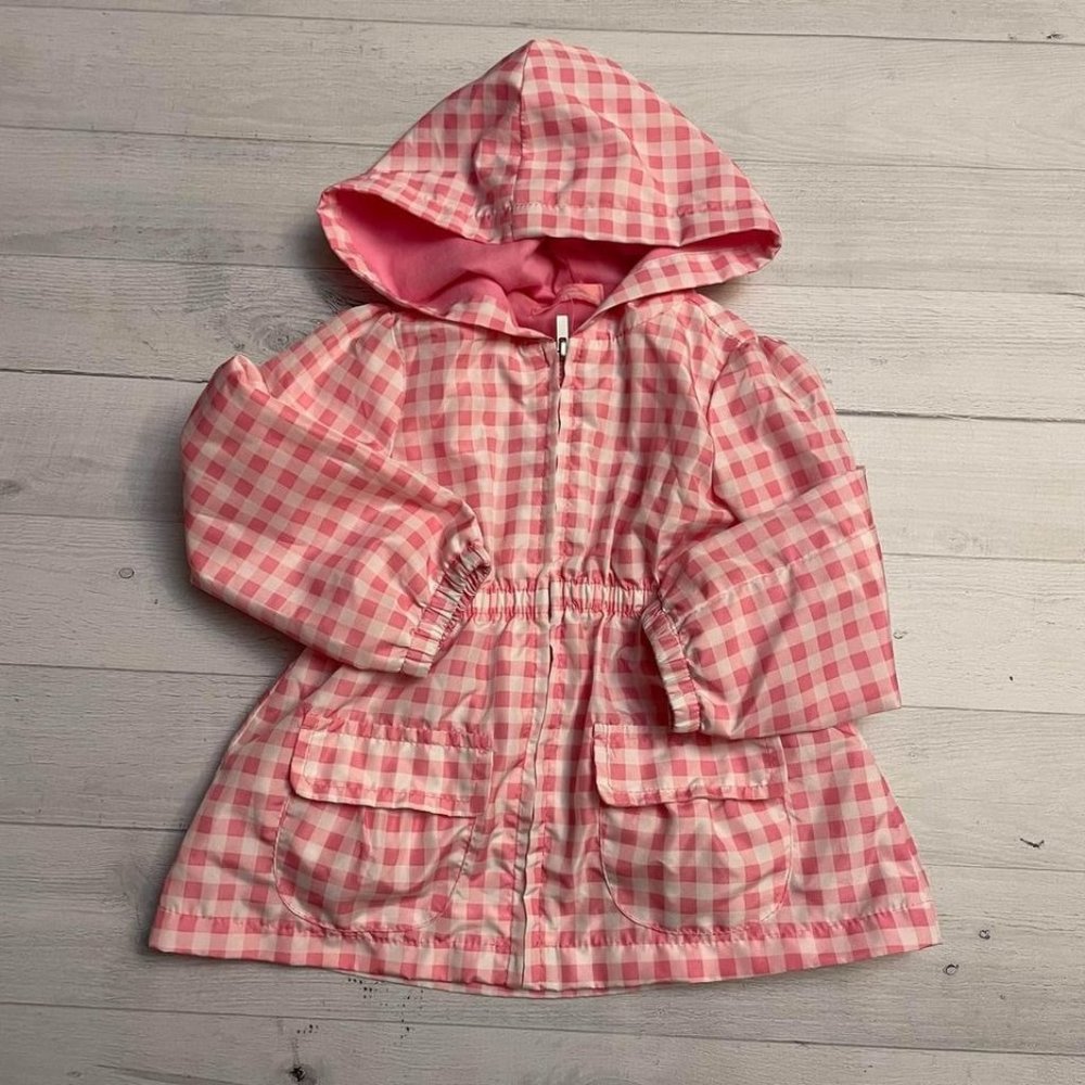 kids headquarters pink lightweight jacket 24 months‎